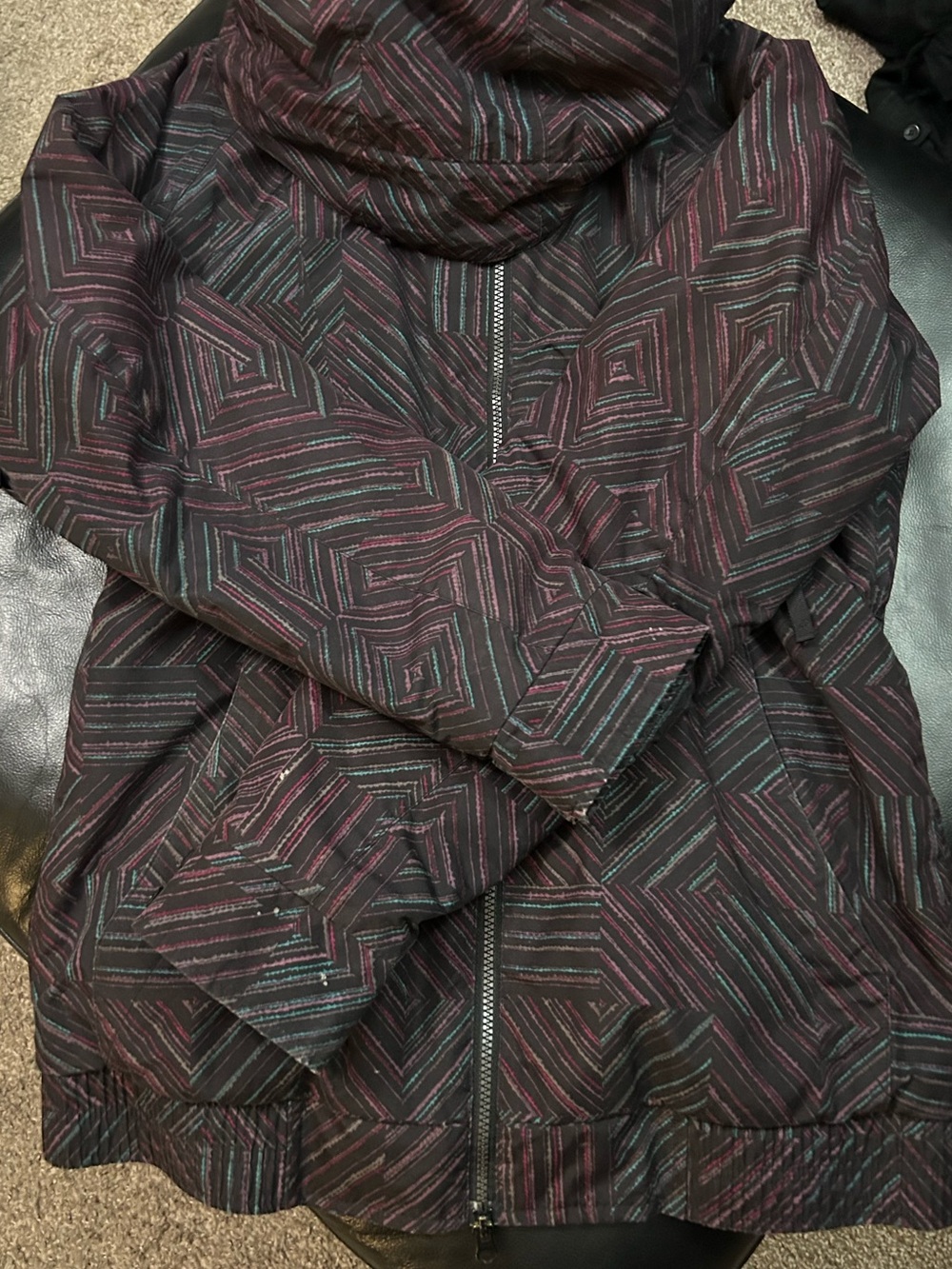 Burton Lightweight Snowboarding Zip-Up Jacket Size Large